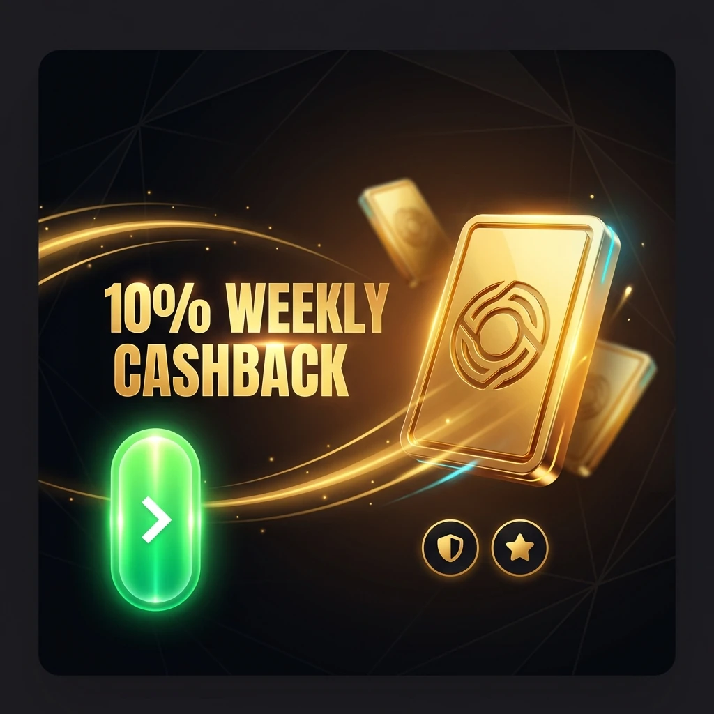 10% Weekly Cashback